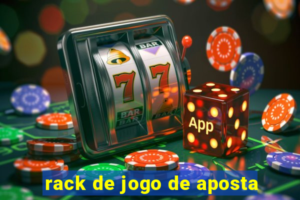 rack de jogo de aposta